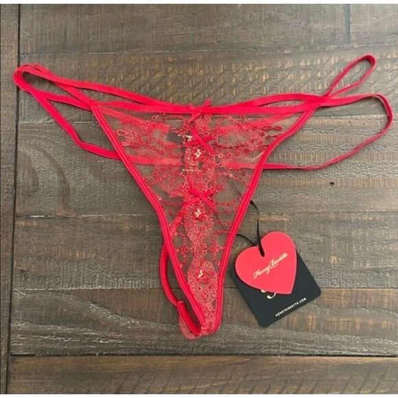 Honey Birdette Adora Bra & Thong Set 34B, M Open crotch - Picture 7 of 12